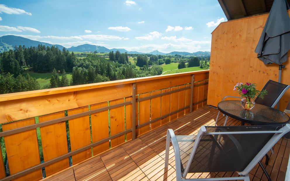 Ferienwohnung Wiesenblick im Ferienhof Weitblick, Allgäu